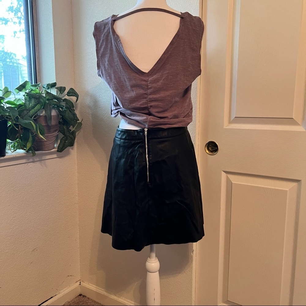 Leather skirt - divided H&M​
